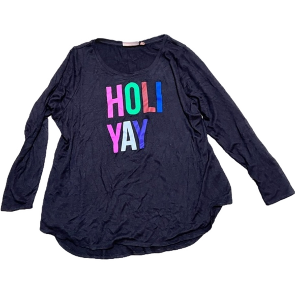 EVRI Tops - EVRI Holiyay Thin Long Sleeve Plus Women’s Size 1X